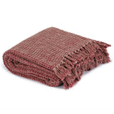 Throw Cotton 220x250 cm Burgundy 133757