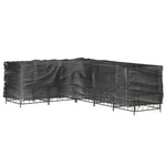 L-Shaped Garden Furniture Covers 2 pcs 16 Eyelets 210x260x80 cm 3155379