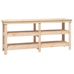 ZNTS Work Bench 181x50x80 cm Solid Wood Pine 823654