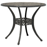3 Piece Bistro Set Bronze Cast Aluminium 3216330