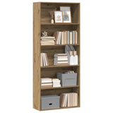 Book Cabinet Artisian Oak 80x30x189 cm Engineered Wood 3314677