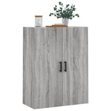 Wall Mounted Cabinet Grey Sonoma 69.5x34x90 cm 828434