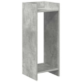 Plant Stand 2 pcs Concrete Grey 30 x 30 x 80 cm Engineered Wood 899585