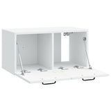 Wall-Mounted TV Cabinet White 59.5 x 31 x 30 cm Engineered Wood 899385