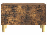 Coffee Table Smoked Oak 50 x 49 x 40 cm Engineered Wood 895200