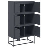 Sideboard Anthracite 68.5x38.5x123.5 cm Steel 846490