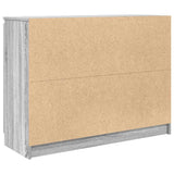 Sideboard with Drawers Grey Sonoma 100.5x35x76 cm Engineered Wood 3328449
