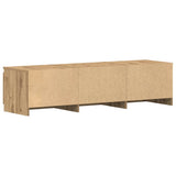 TV Cabinet Artisan Oak 140x40x36 cm Engineered Wood 861139