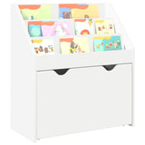 Kids Bookshelf White 60 x 29.5 x 69 cm Engineered Wood 892389