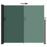 Retractable Side Awning Dark Green 180x500 cm 4004455