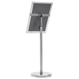 Poster Stands 2 pcs Silver 32.7 x 24 x 108 cm Aluminium 3385634