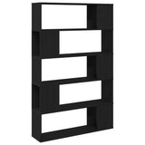 TV Cabinet Set Black Oak 100 x 24 x 155 cm Engineered Wood 862698