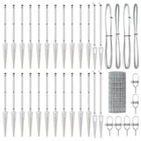 Welded Wire Fence with Spikes 50 x 0.4 m 3350799