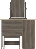 ZNTS Lisbon 3 Piece Dressing Table Set with Mirror 100-107-014