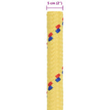 Boat Rope 10 m 5 Yellow PP 42029625