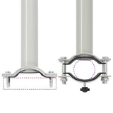 Patio Retractable Side Awning 80x300 cm Cream 48359