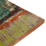 Rectangular Table Top 60x80 cm 25-27 mm Solid Reclaimed Wood 286054