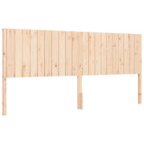 Bed Frame without Mattress 200x200 cm Solid Wood Pine 3192966