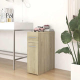 Apothecary Cabinet Sonoma Oak 20x45.5x60 cm Engineered Wood 804214