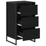 Sideboard Black Oak 42 x 36 x 75.5 cm Engineered Wood 886546