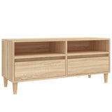 TV Cabinet Sonoma Oak 100x34,5x44,5 cm Engineered Wood 831896