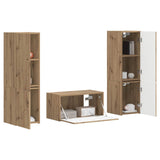 TV Cabinet Set 5 pcs Artisan Oak Engineered Wood 3409104