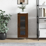 Sideboard Brown Oak 34.5x34x90 cm Engineered Wood 828795