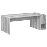 Coffee Table Grey Sonoma 101.5 x 50 x 37 cm Engineered Wood 891197