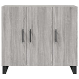 Sideboard Grey Sonoma 90x34x80 cm Engineered Wood 828138