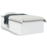 Bed Frame without Mattress White 90x200 cm 3280965