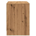 ZNTS TV Cabinet Artisan Oak 102x37.5x52.5 cm Engineered Wood 856783
