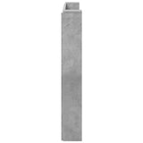 Headboard Concrete Grey Engineered Wood 3418679