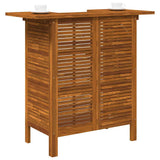 Bar Table 110x50x105 cm Solid Acacia Wood 44007