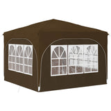Pop-up Party Tent 290 x 290 x 245 cm Taupe 42019872
