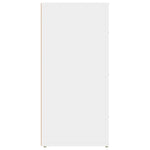 ZNTS Sideboard White 40x33x70 cm Engineered Wood 819420