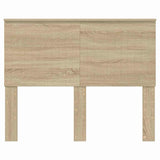 Headboard with Headboard Sonoma Oak 120 cm Engineered wood 887783