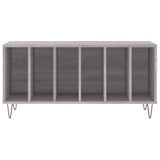 Record Cabinet Grey Sonoma 100x38x48 cm Engineered Wood 831754