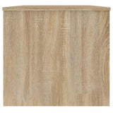 Coffee Table Sonoma Oak 102x50.5x46.5 cm Engineered Wood 809722
