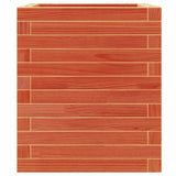 Garden Planter Wax Brown 40x40x46 cm Solid Wood Pine 3282401