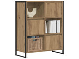 Book Cabinet Artisian Oak 68 x 30 x 108.5 cm Engineered Wood 886545