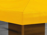 Gazebo Cover with Sidewalls Yellow 600.5 x 300.5 cm Polyester 900442