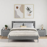 Wall-mounted Bedside Cabinets 2 pcs Grey Sonoma 45x30x35 cm 848336