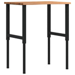 Workbench Light Brown 80x60x cm Solid Wood Oak 3309696