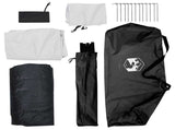 Camping Tent with Roof White Blackout 275 x 215 x 125 cm 42028651