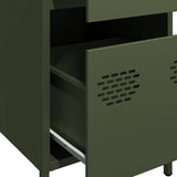 Sideboard Olive Green 35x39x73.5 cm Cold-rolled Steel 851398