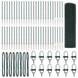 Welded Wire Fence with Spikes 100 x 1 m 3352146