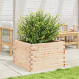 Garden Planter 70x70x45.5 cm Solid Wood Pine 847253
