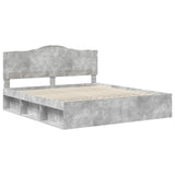 Bed Frame with Headboard Concerte 180 x 200 cm Solid Pine Wood 3413275