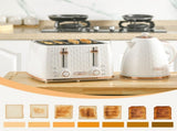 1.7L 3000W Fast Boil Kettle & 4 Slice Toaster Set, Kettle and Toaster Set with 7 Browning Controls, T3398P344227