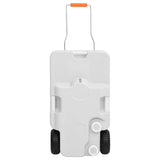 Wheeled Water Tank for Camping 30 L Grey 154416